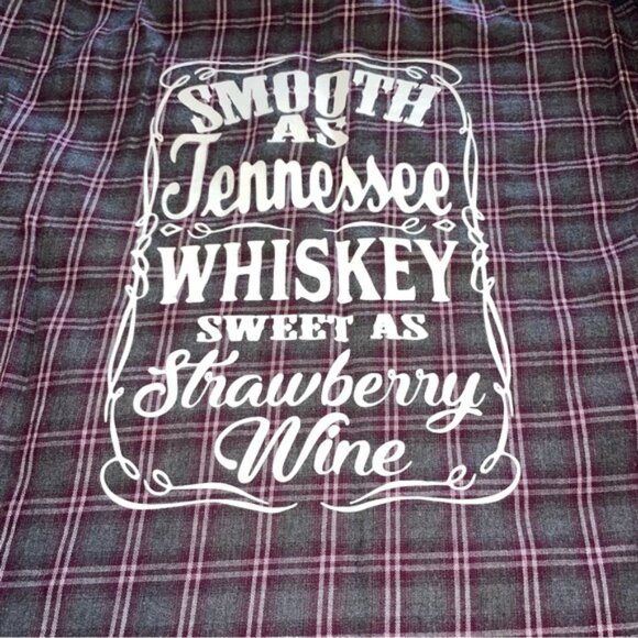 Smooth as Tennessee Whiskey Flannel - Picture 2 of 7